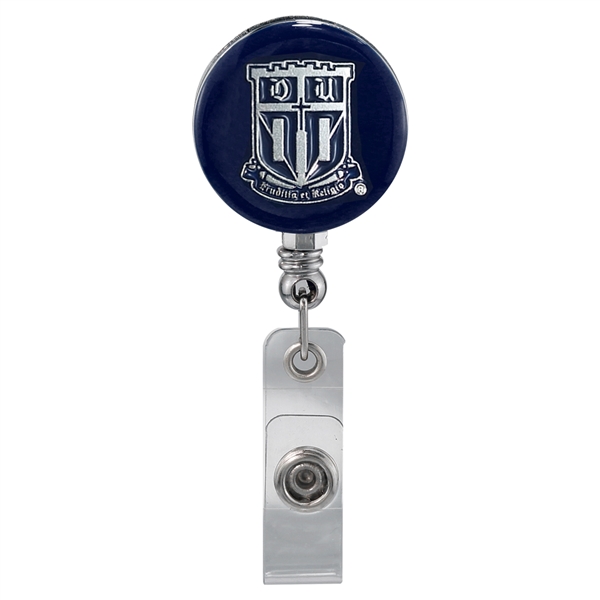 College Fashion Duke University Retractable ID Legacy Shield Lanyard Badge Reel