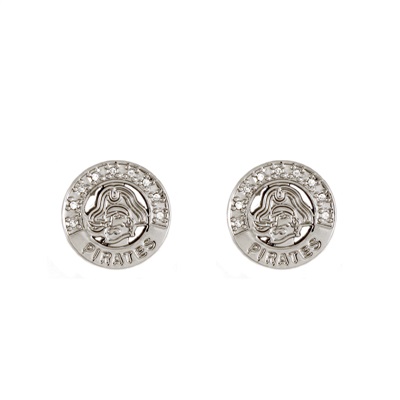 ECU 413 | Silver Studded Circle Earrings