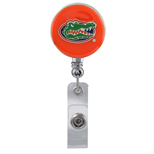 College Fashion University of Florida Retractable ID Lindy Lanyard Badge Reel