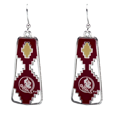 FLORIDA STATE 475 | Aztec Print Earrings Elaine