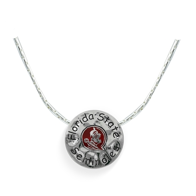 FLORIDA STATE 693 | Florida St Circular Script Necklace Neunice