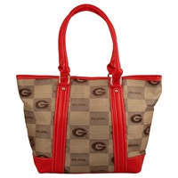 The International Handbag Shoulder Tote Bag Purse Georgia Bulldogs