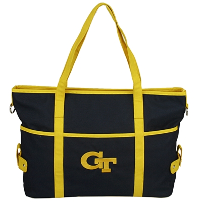 The Jamie Handbag Shoulder Bag Tote Georgia Tech Yellow Jackets