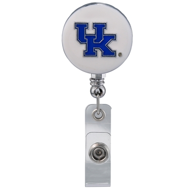 College Fashion University of Kentucky Retractable ID Lindy Lanyard Badge Reel