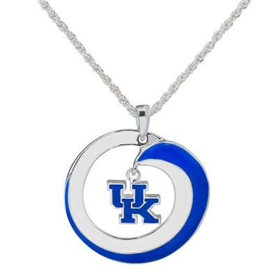 KENTUCKY 6067 | SWIRL LOGO NECKLACE