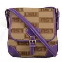 The Trendsetter Crossbody Bag Louisiana State Tigers