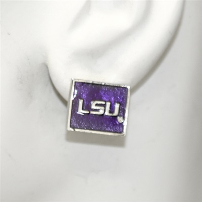 LSU 406 | Square Earrings