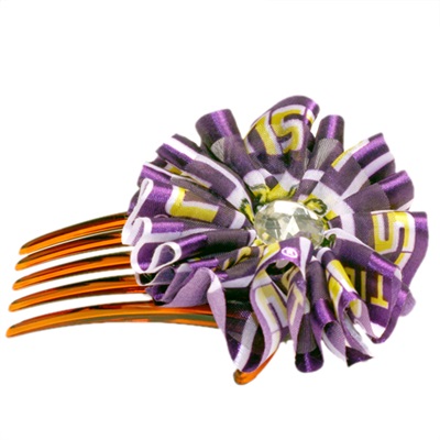 Hair Comb Accessory Louisiana State University Tigers