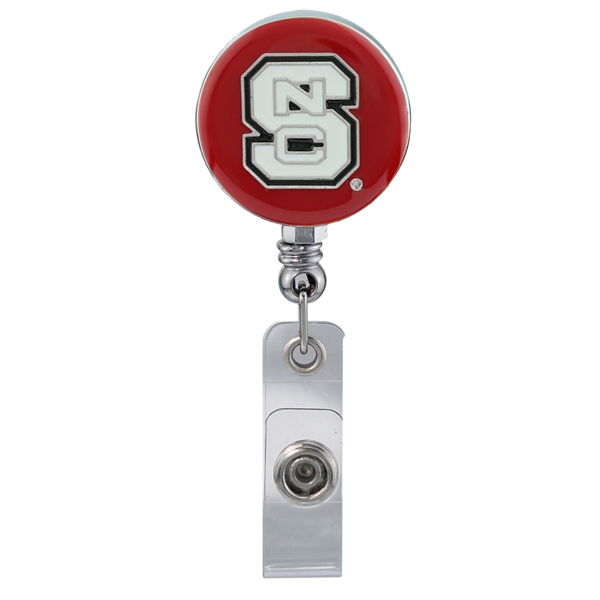 College Fashion North Carolina State University Retractable ID Larry Lanyard Badge Reel