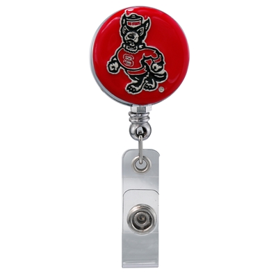 College Fashion North Carolina State University Retractable ID Looney Lanyard Badge Reel