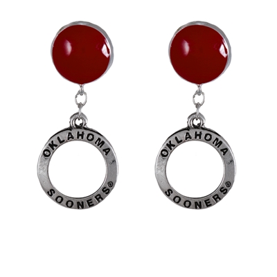 OKLAHOMA 414 | Circular Dangle Earrings