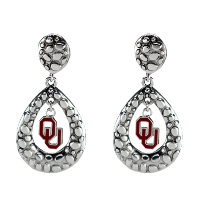 OKLAHOMA 487 | Tear Drop Silver ER Elise