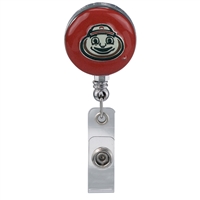 College Fashion Ohio State University Retractable ID Looney Lanyard Badge Reel