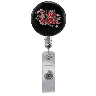 College Fashion University of South Carolina Retractable ID Looney Lanyard Badge Reel