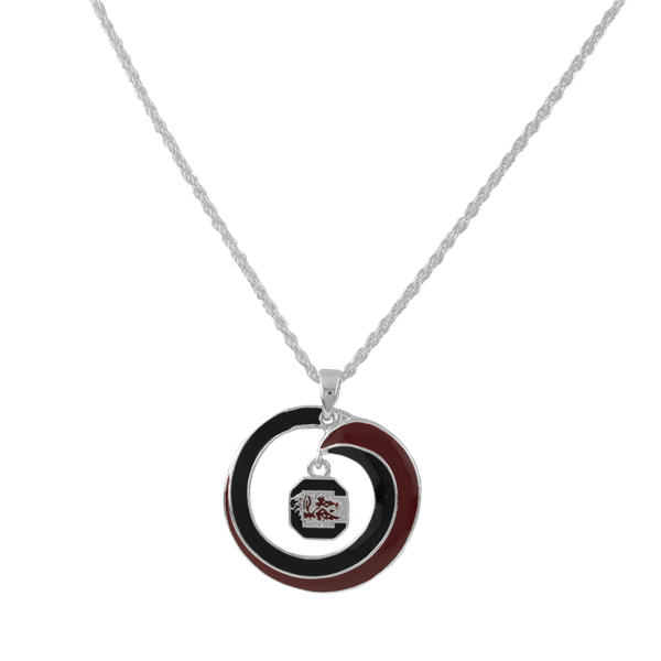 SOUTH CAROLINA 6067 | SWIRL LOGO NECKLACE