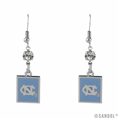 NORTH CAROLINA 401 | Square Dangle Earrings