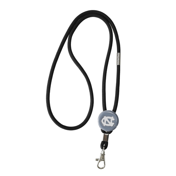 College Fashion University of North Carolina Adjustable Nylon Levi Lanyard