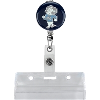 College Fashion University of North Carolina Retractable ID Looney Lanyard Badge Reel