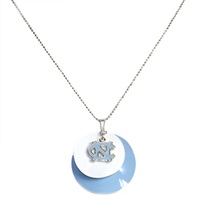 Silver Necklace North Carolina Tar Heel