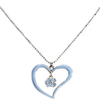 NORTH CAROLINA 618 | Logo Heart Necklace