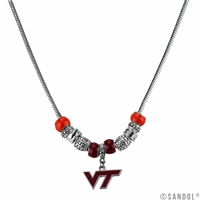 VIRGINA TECH 628 | Team Charm Necklace