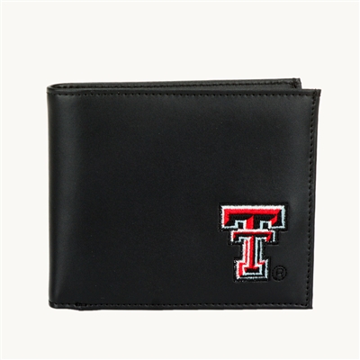 Texas Tech Men's Bi-Fold Wallet Billfold Red Raider