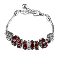 Razorback Bead Bracelet Jewelry Mascot
