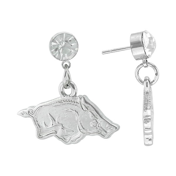 ARKANSAS 407 | Dangle Logo Charm Earrings