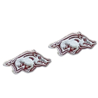 College Fashion University of Arkansas Logo Charms Stud Elise Earrings