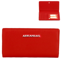 Brando Wallet Arkansas Razorback AK Designer Clutch