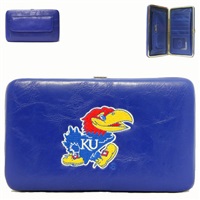 Kansas Jayhawk College Wallet Clutch Case Blue Bird