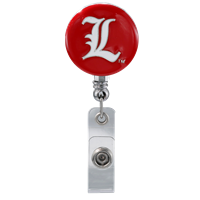 College Fashion University of Louisville Retractable ID Looney Lanyard Badge Reel