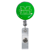 College Fashion Marshall University Retractable ID Larry Lanyard Badge Reel