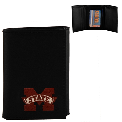 Men's Tri-Fold Wallet Mississippi State Bulldogs