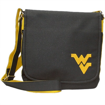 West Virginia Foley Crossbody Handbag Purse Mountaineers WVU