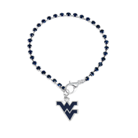 WEST VIRGINIA 3054 | CRYSTAL LOGO BRACELET