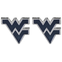 College Fashion West Virginia University Logo Charms Stud Earrings