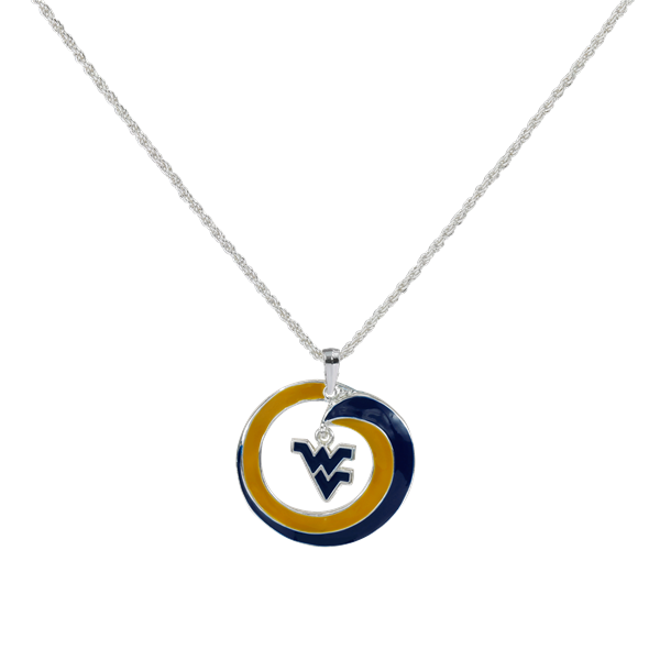 WEST VIRGINIA 6067 | SWIRL LOGO NECKLACE