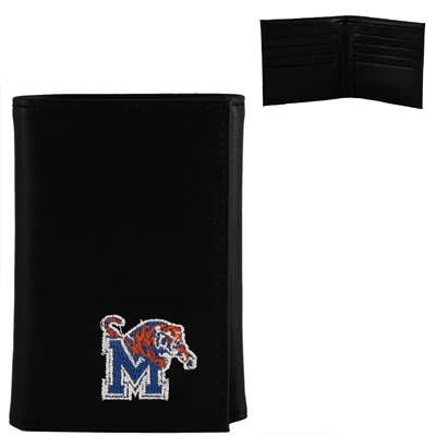 Men's Tri-Fold Wallet Memphis Tiger Collegiate Wallet