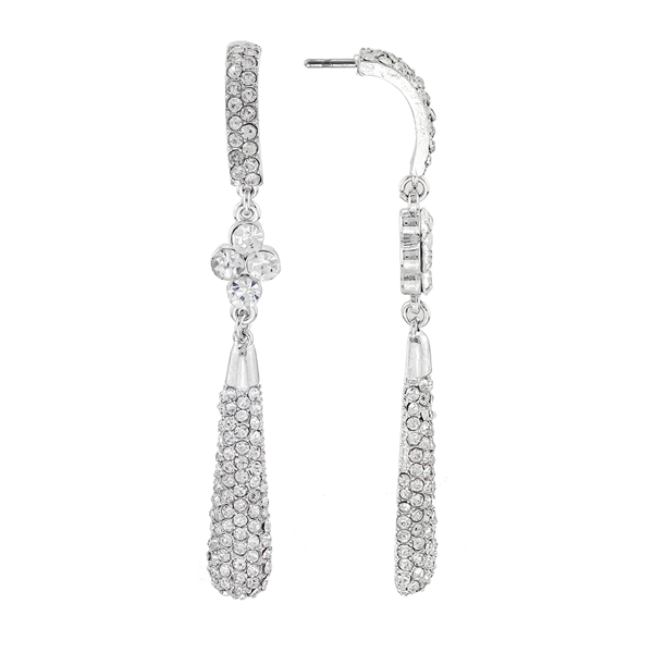 Clear Crystal Pendulum Dangle Wholesale Earrings
