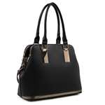 BLACK SHOULDER HANDBAG