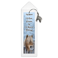 I Eat Grass and I Know Things Pony Bookmark