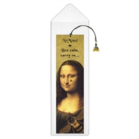Bee Calm Mona Lisa Bookmark