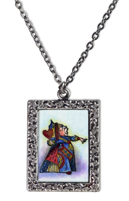 Alice in Wonderland - The Queen of Hearts Necklace