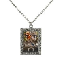 16 Tower Tarot Card Frame Necklace