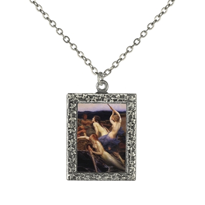 The Three Sirens Frame Necklace