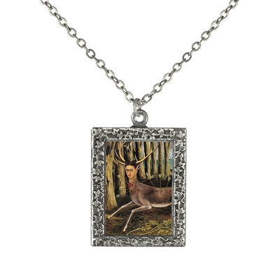 Frida Kahlo Little Hart Frame Necklace