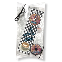 I Donut Care if I'm Latte Phone Stand and Bookmark Gift Set