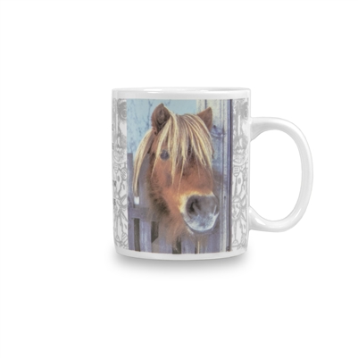 I Eat Grass and I Know Things Pony Mug