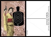 Geisha with a Gun Postcard Set
